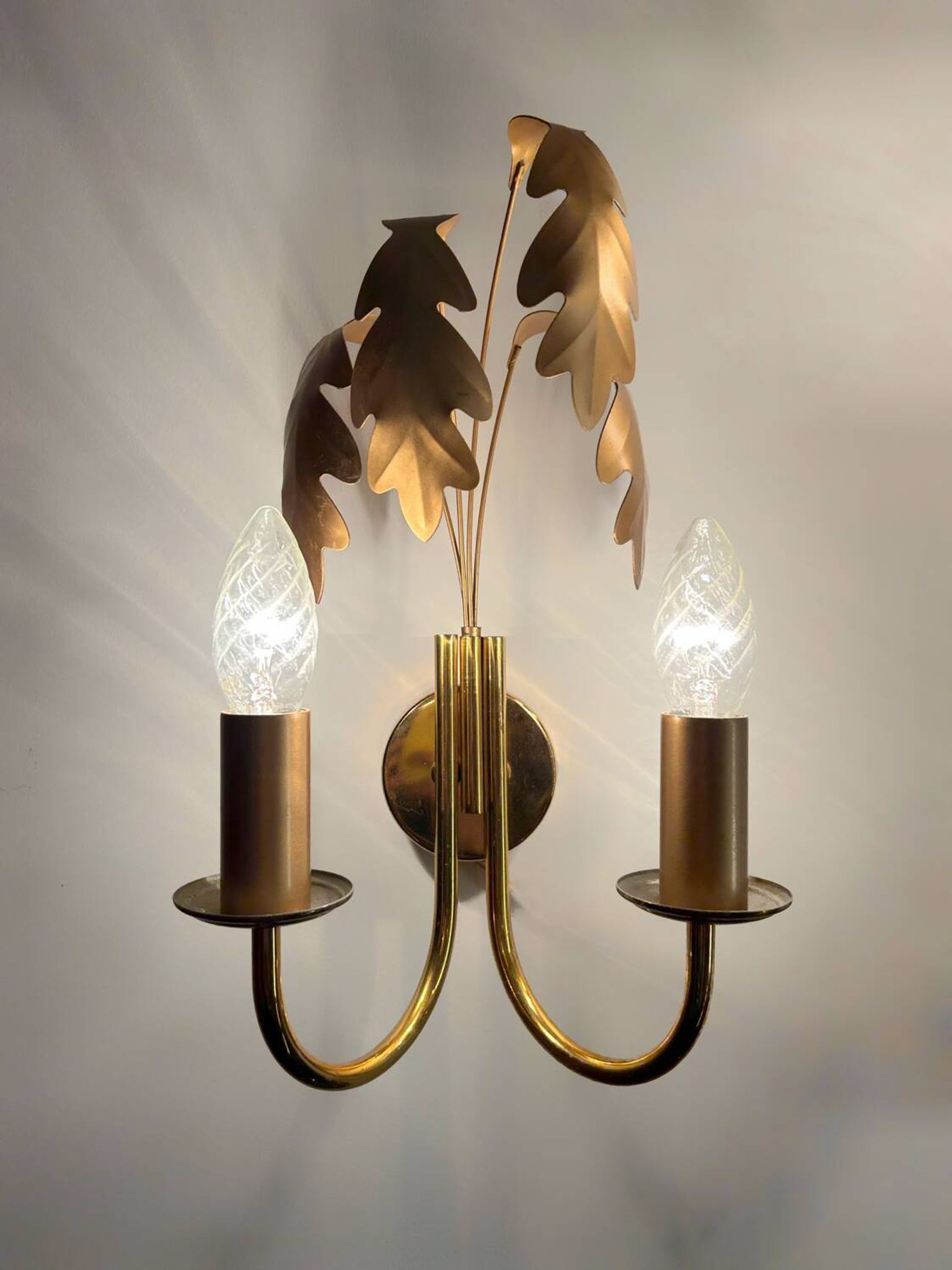 Naturalist wall lights from the 70s/80s (X2)