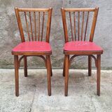 Paire de chaises bistrot Baumann