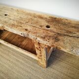 Old beech workbench 205 cm