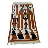 Handmade Peruvian wool rug
