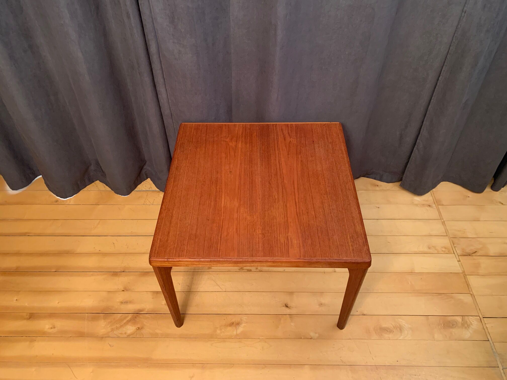 Coffee table by Henning Kjærnulf, Vejle Stole & Møbelfabrik, Denmark, 1960s.