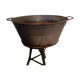 Bassine en zinc