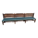 Long brasserie bench
