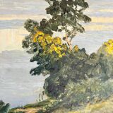 Brittany landscape painting