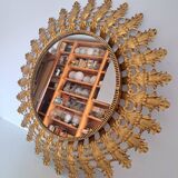 Miroir soleil métal