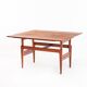 Teak table "Elevator" vintage designed by Kai Kristiansen for VMMobler. Denmark, 1960s.