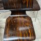 Set of 6 vintage stackable chairs pagwood Flötotto