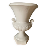 White ceramic vase