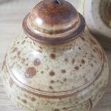 Sandstone salt and pepper shaker