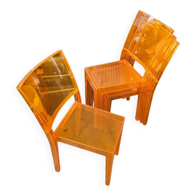 4 chaises La Marie / Philippe Starck / Kartell 2001