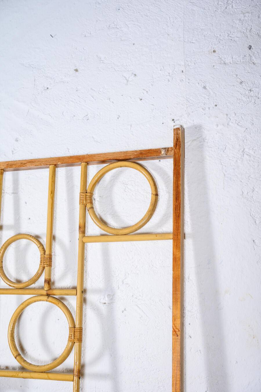 Bamboo and wood screen