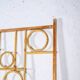 Bamboo and wood screen