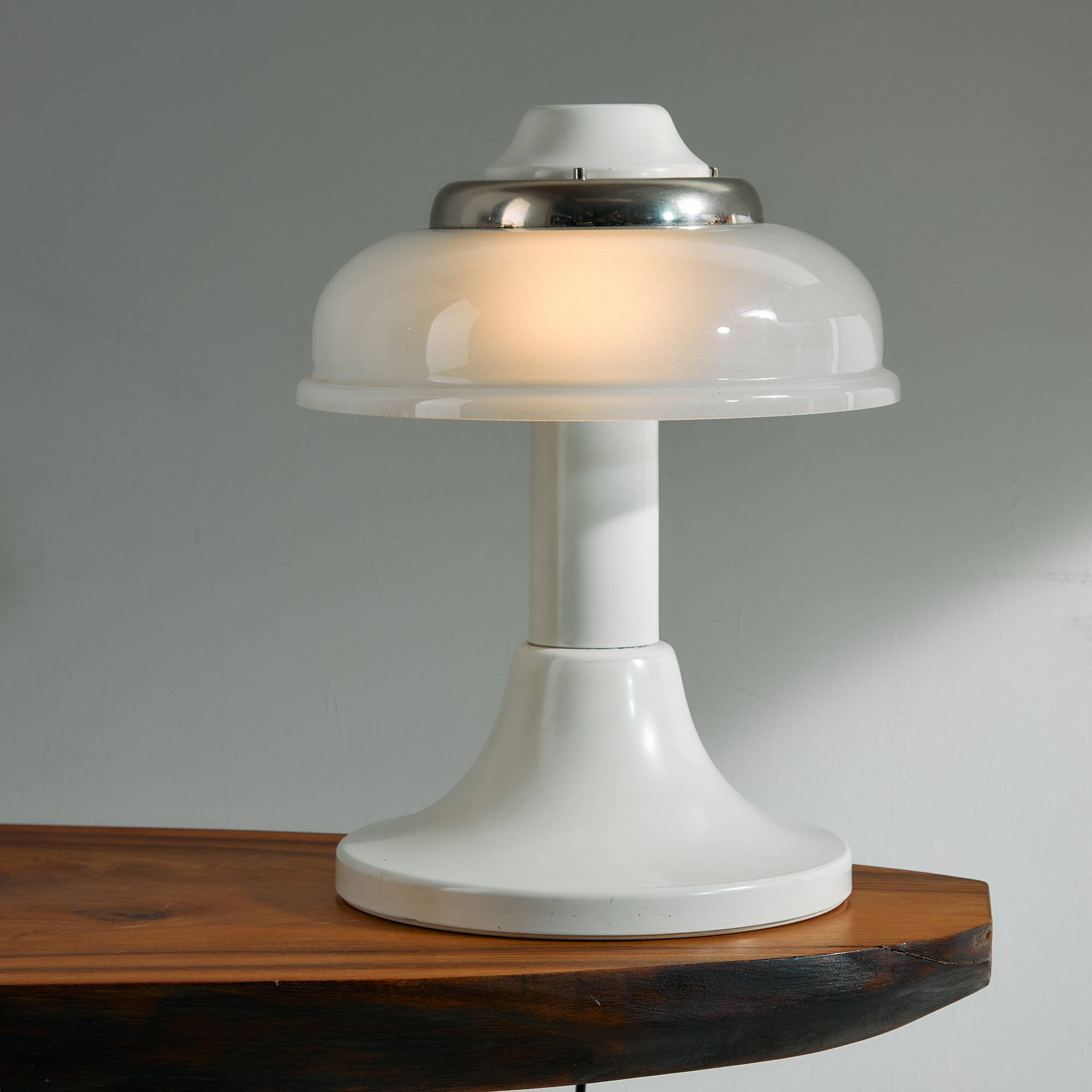 Hungarian applied arts table lamp