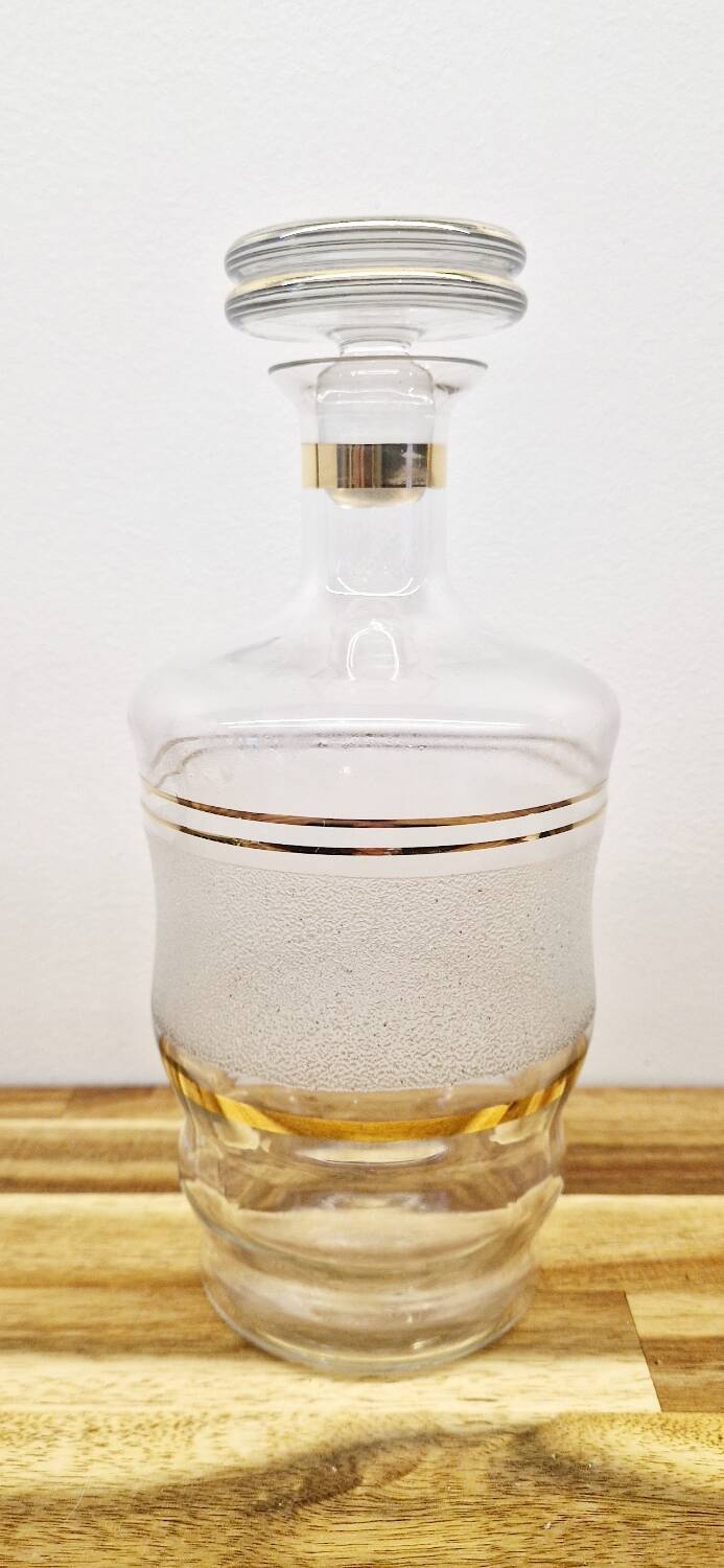 Carafe verre années 50
