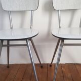 Set of 2 formica chairs