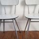 Lot de 2 chaises formica