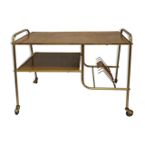 Service range vinyls trolley on wheels of the 70's