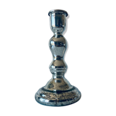 Eglomise glass candle holder