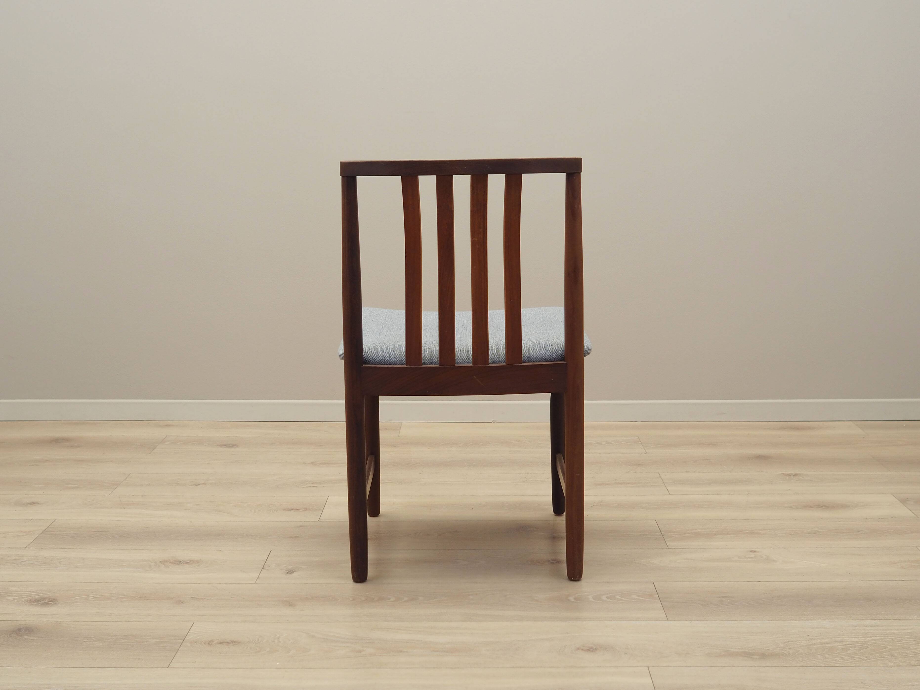 Set of two teak chairs, Danish design, 1970s