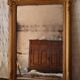 Antique gilded mirror