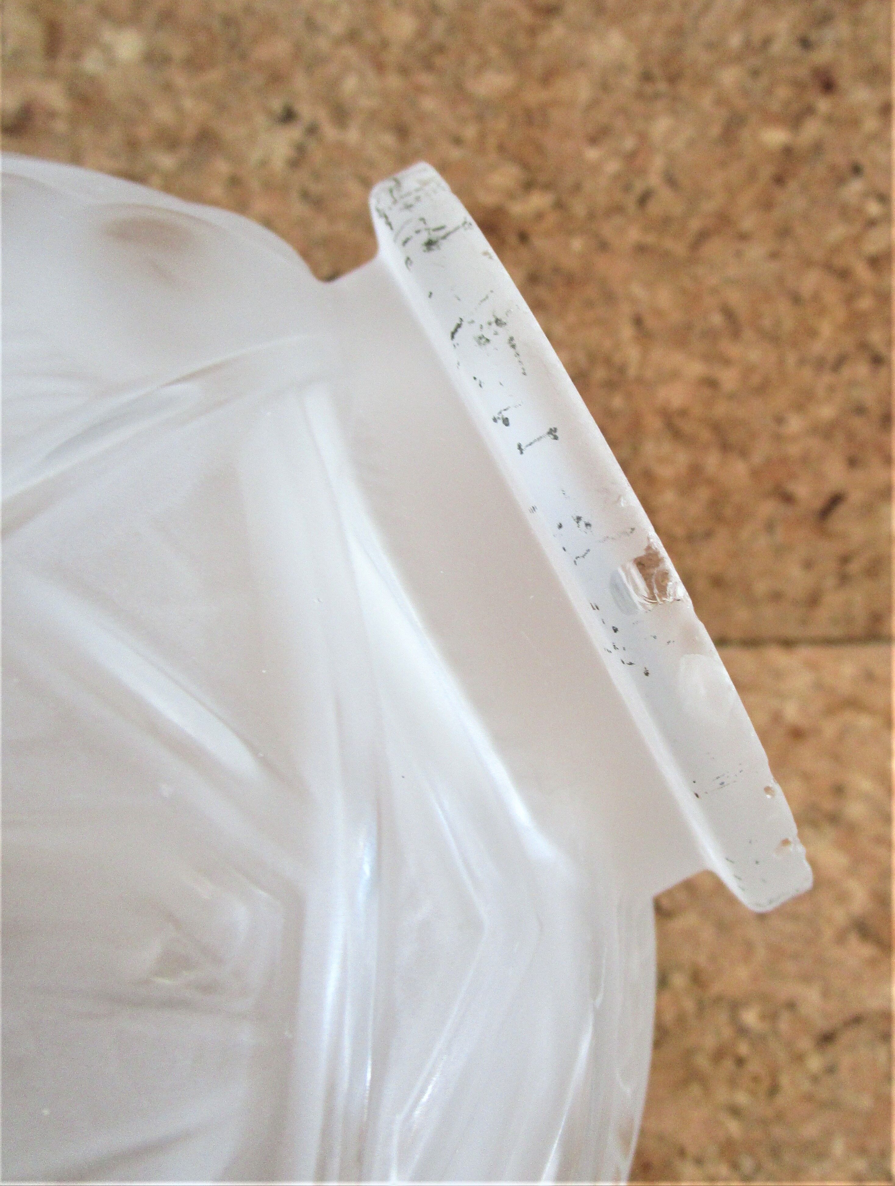 Globe glass ball Muller Brothers Art Deco 30s