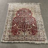 Handmade wool oriental rug