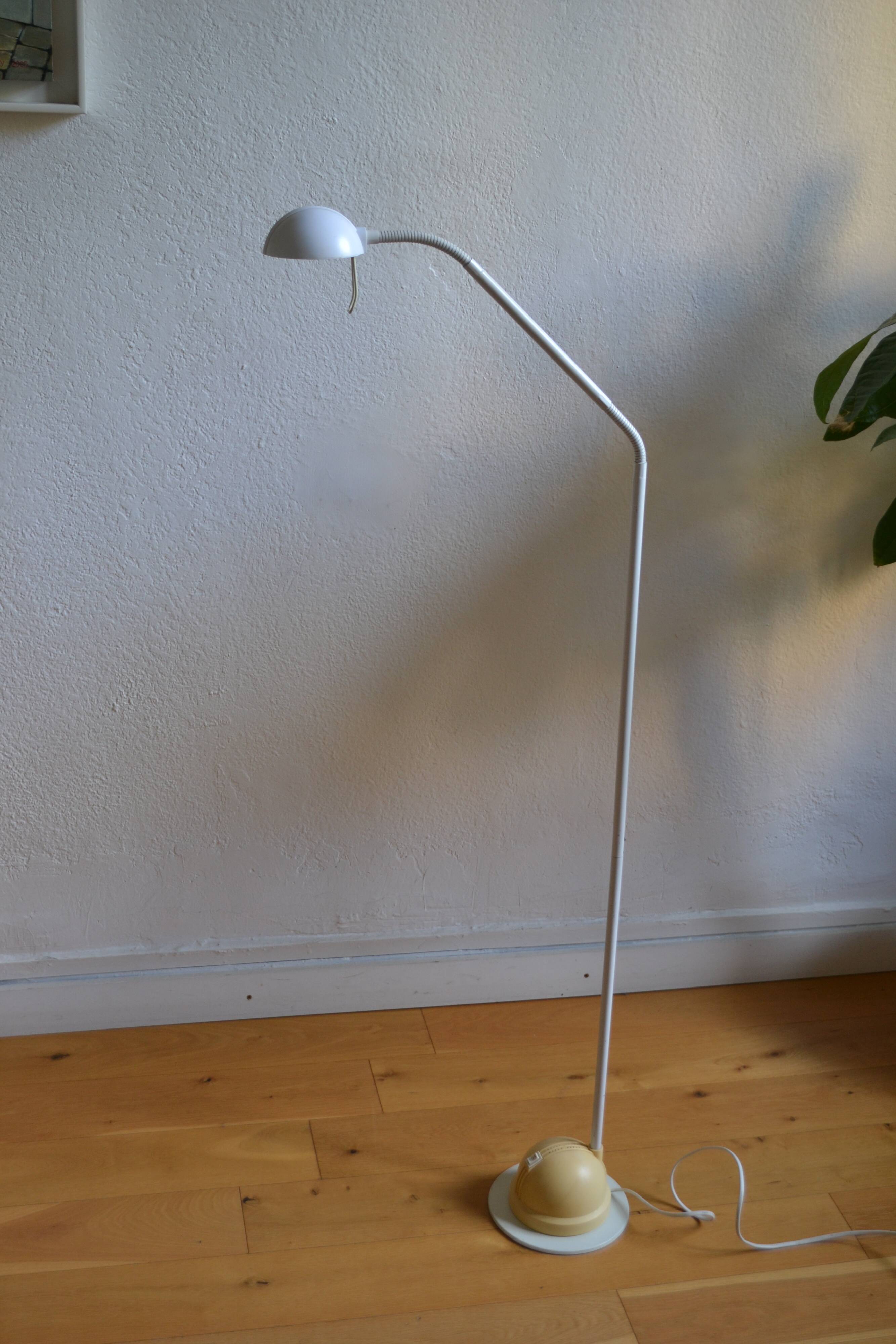 Lampadaire liseuse vintage postmoderniste 1980