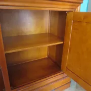 Louis Philippe buffet - 2 drawers - 2 doors - cherry wood - solid wood - dowelled