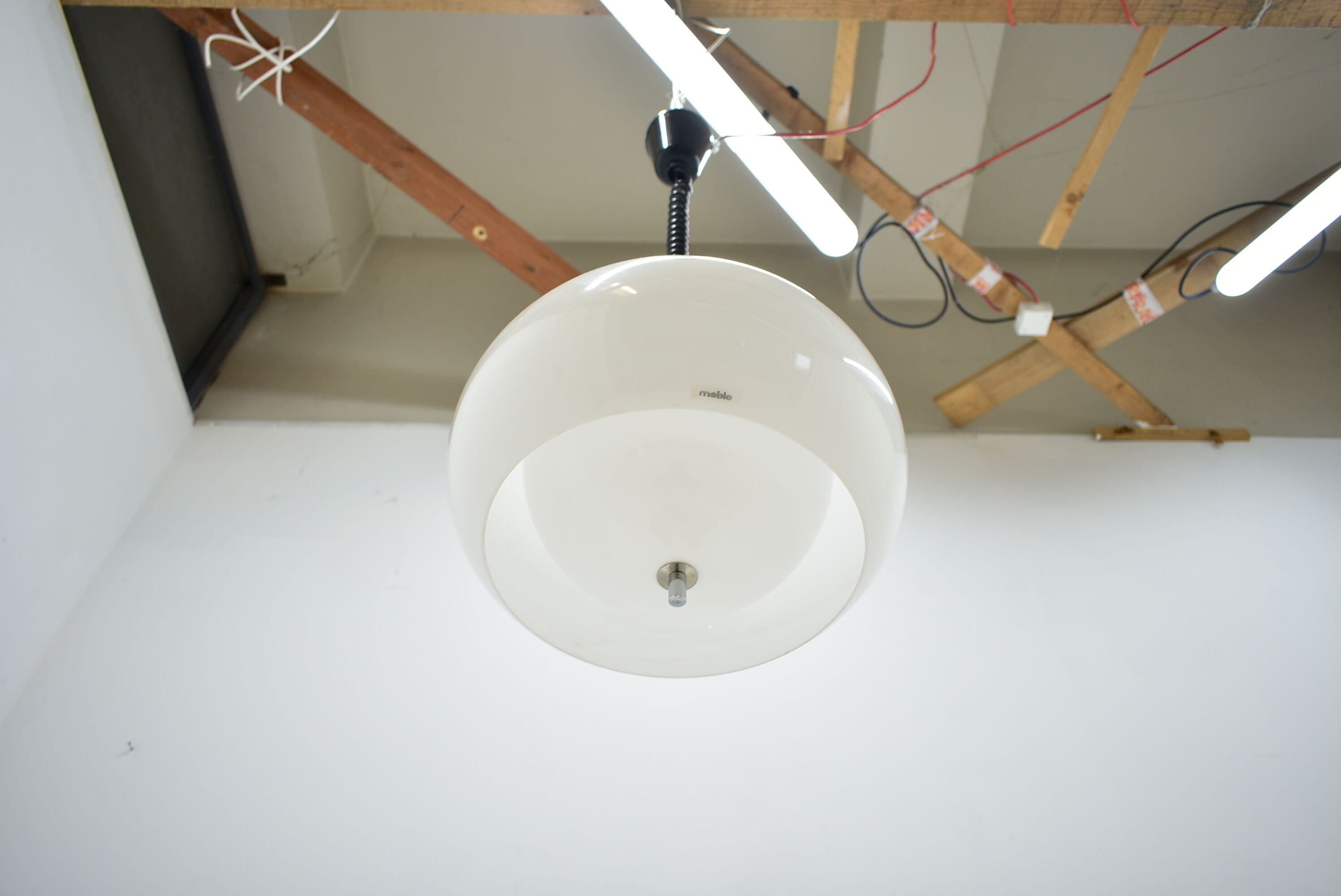 Midcentury Pendant Meblo, Design Harvey Guzzini, Italy, 1970s