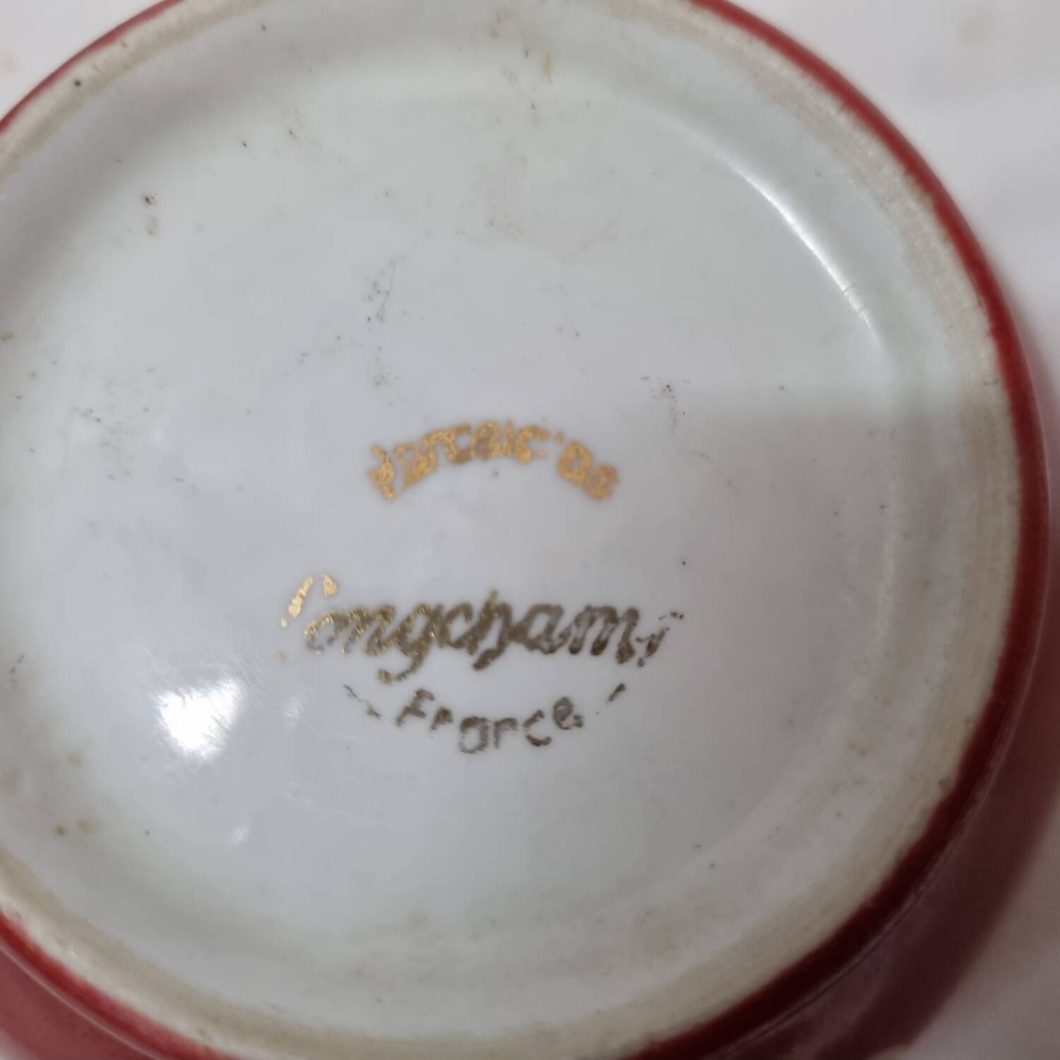 Longchamp breakfast bowl, 1960