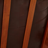 Danish leather sofa set by Arne Wahl Iversen for Komfort
