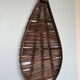Large vintage plum rack
