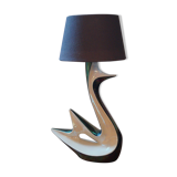 Ceramic zoomorph lamp 1960