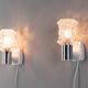 Pair of Targetti Wall Lights, Italy, 1970