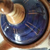 Red earthenware teapot