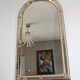 Large Venetian mirror with glazing beads and brass 110x60cm