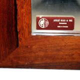 Rosewood mirror, Glas & Trä, Sweden, 1960, 128x69cm