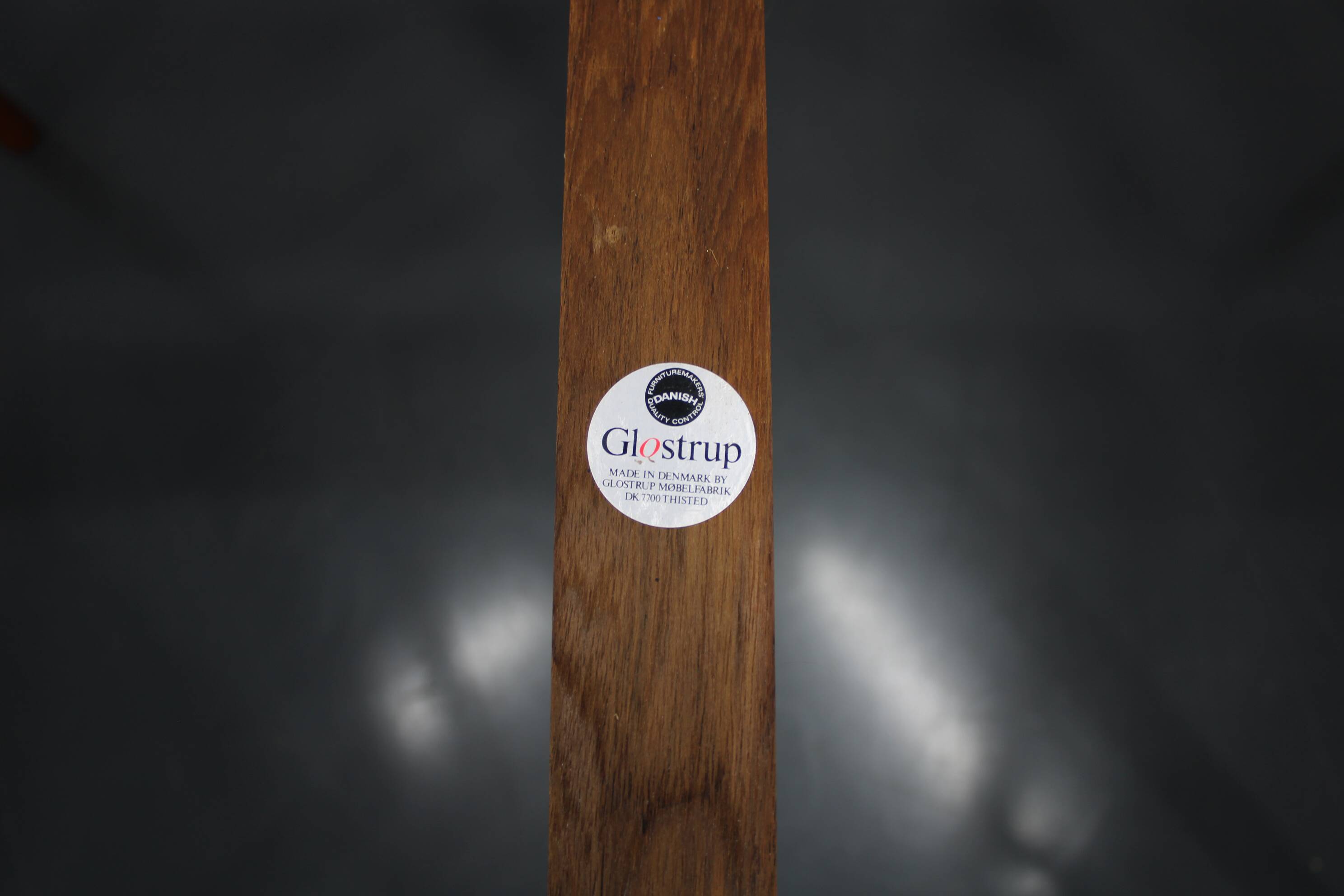 1960s Solid Teak Extendable Dining Table by Glostrup Mobelfabrik, Denmark