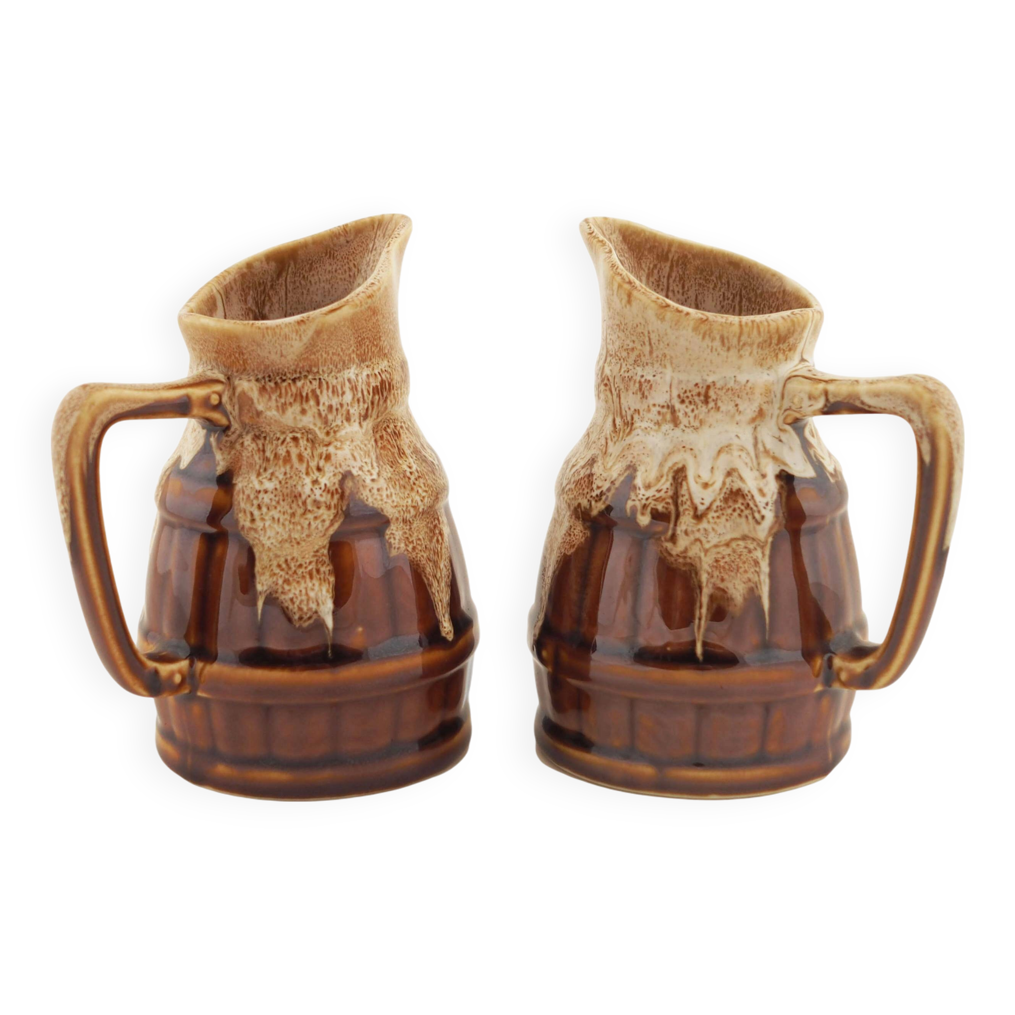 Set of ceramic creamers, Danish design, 1970s, production: Denmark