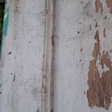 Door H186.5xW75cm with 18th century interior molding