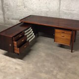 Executive desk in rosewood by Arne Vodder for Sibast Møbler