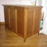 Light oak desk and chair baumann