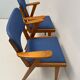 Paire de chaises bridge années 50