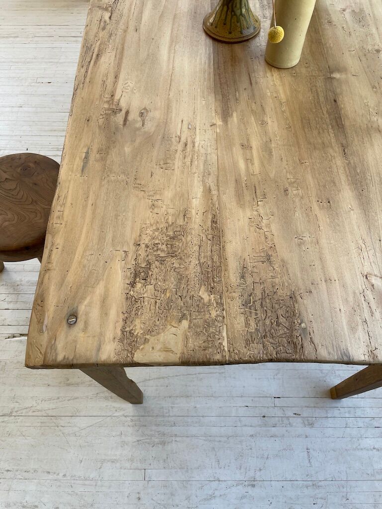 Oak and pine farm table 2m