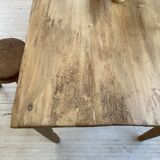 Oak and pine farm table 2m