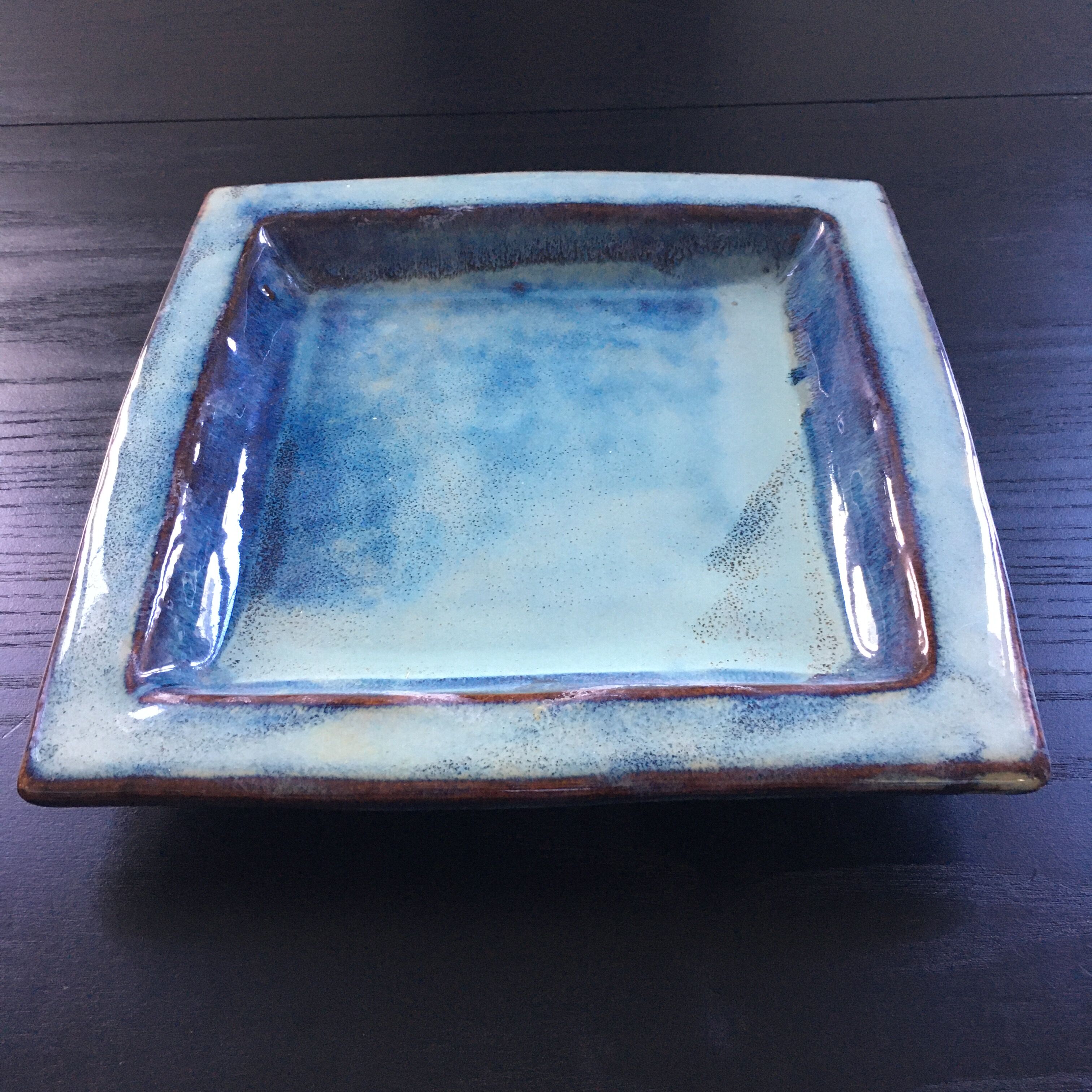 Blue pocket emptier, unique piece