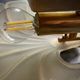 Frosted glass shell wall lamps