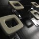 Vintage Coat Racks • Steel/Bakelite • Space Age • 1970