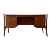 Svend Aage Madsen Teak Executive Desk, 1960s.