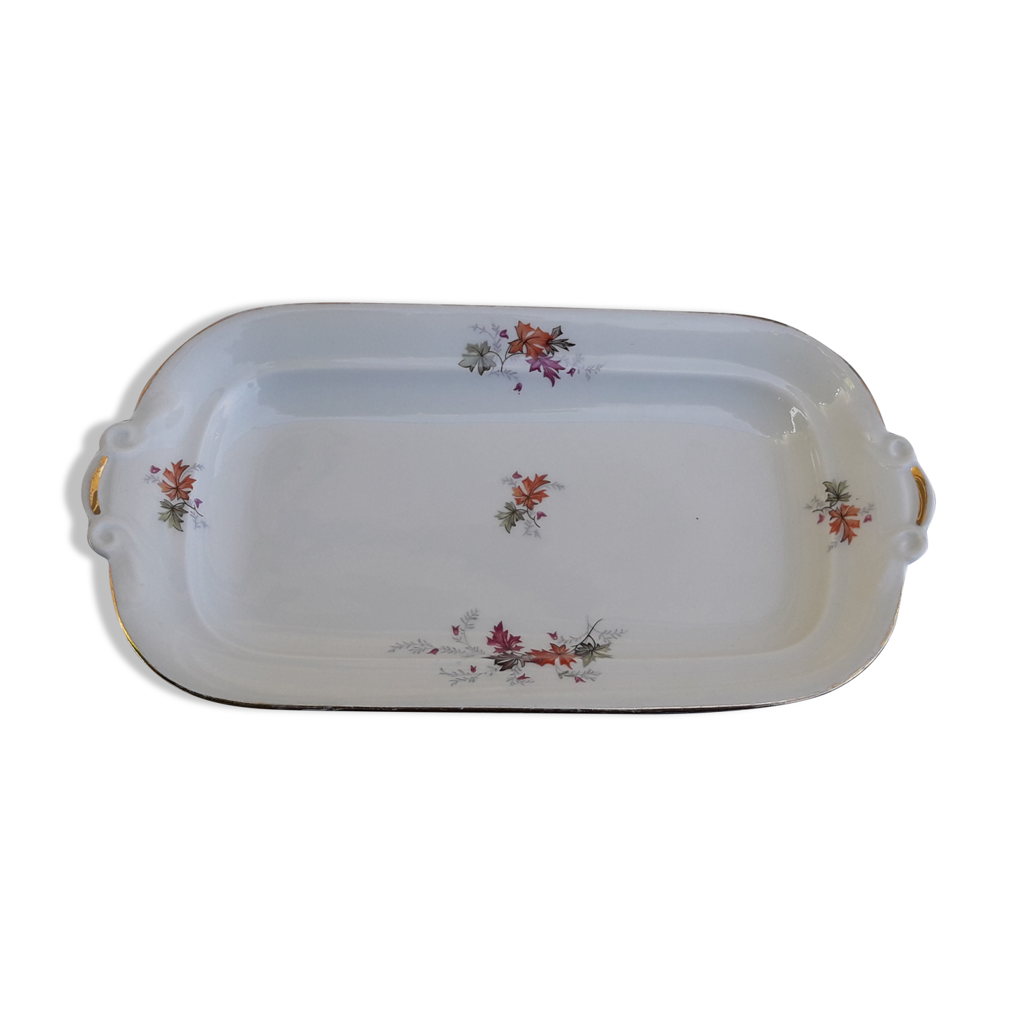 Flat Pillivuyt porcelain of France L 26 cm